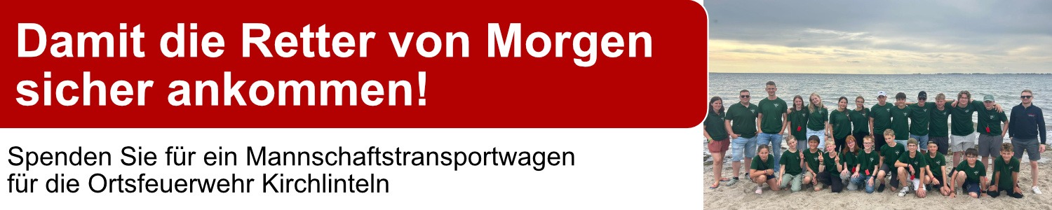 Banner Kinderfeuerwehr