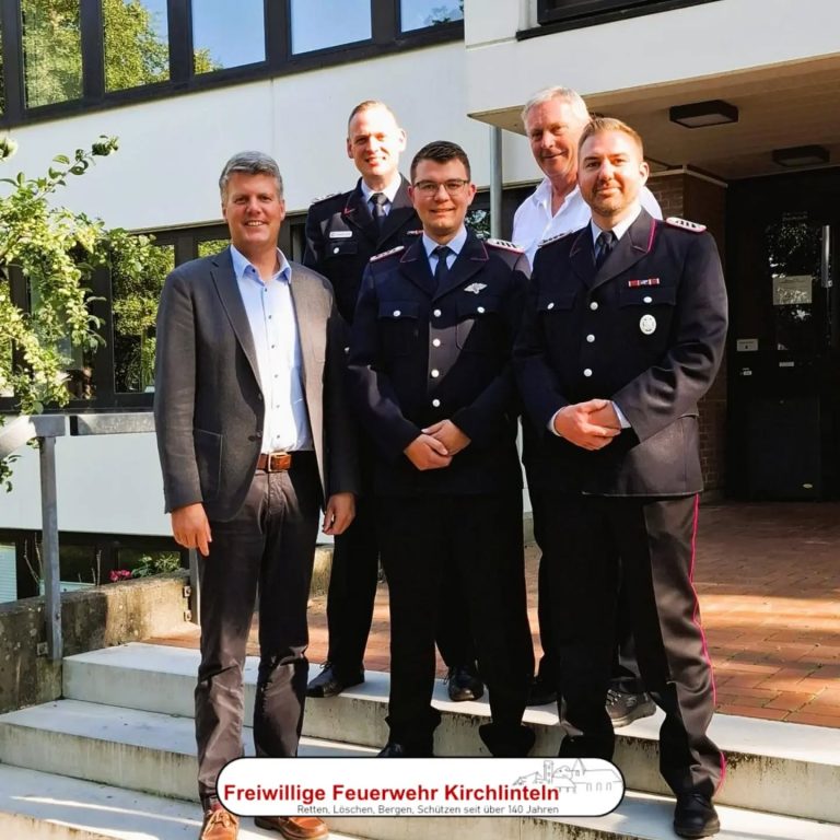 Ernennung von Marco Eggers als neuen stellvertretenden Ortsbrandmeister.